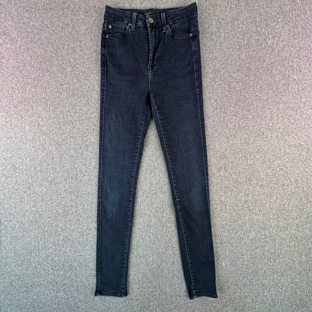Fidelity Jeans Womens 26 Triumph G3180 Ginza Midnight High Rise Skinny EXCELLENT